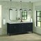 James Martin Vanities 72'' Double Vanity, Carbon Oak w/ 3 CM Eternal Jasmine Pearl Quartz Top 485-V72-CBO-3EJP - alternate 5